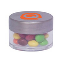 Twist Top Container w/ Silver Cap Filled w/ Chocolate Littles